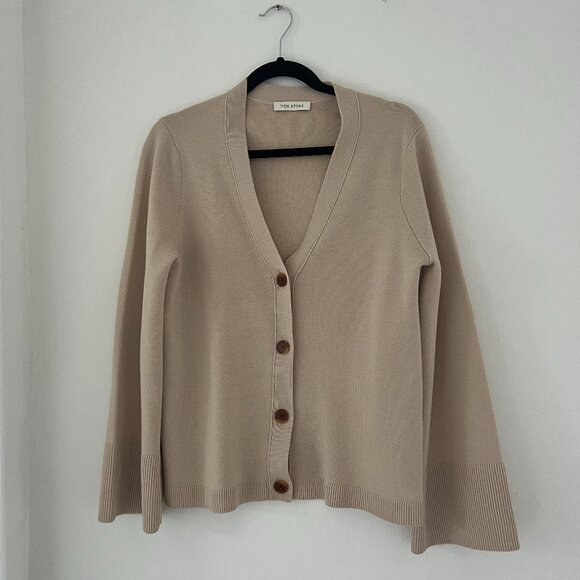 LAST CHANCE Ven Store Merino Cardigan Small - Picture 1 of 9